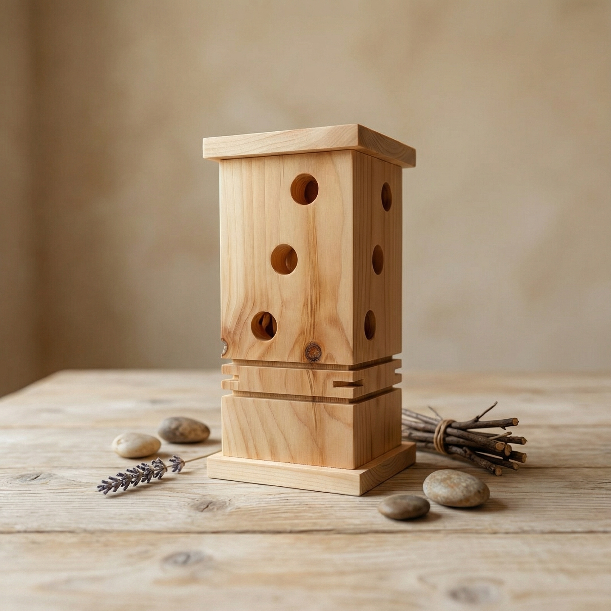 Zirbe Zirbenduftturm Duftsäule natur nockberge pinus cembra kitzbühel tirol holzkunst lackner