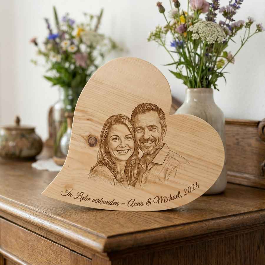 Zirbenherz Zirbe gravur erinnerungen nockberge