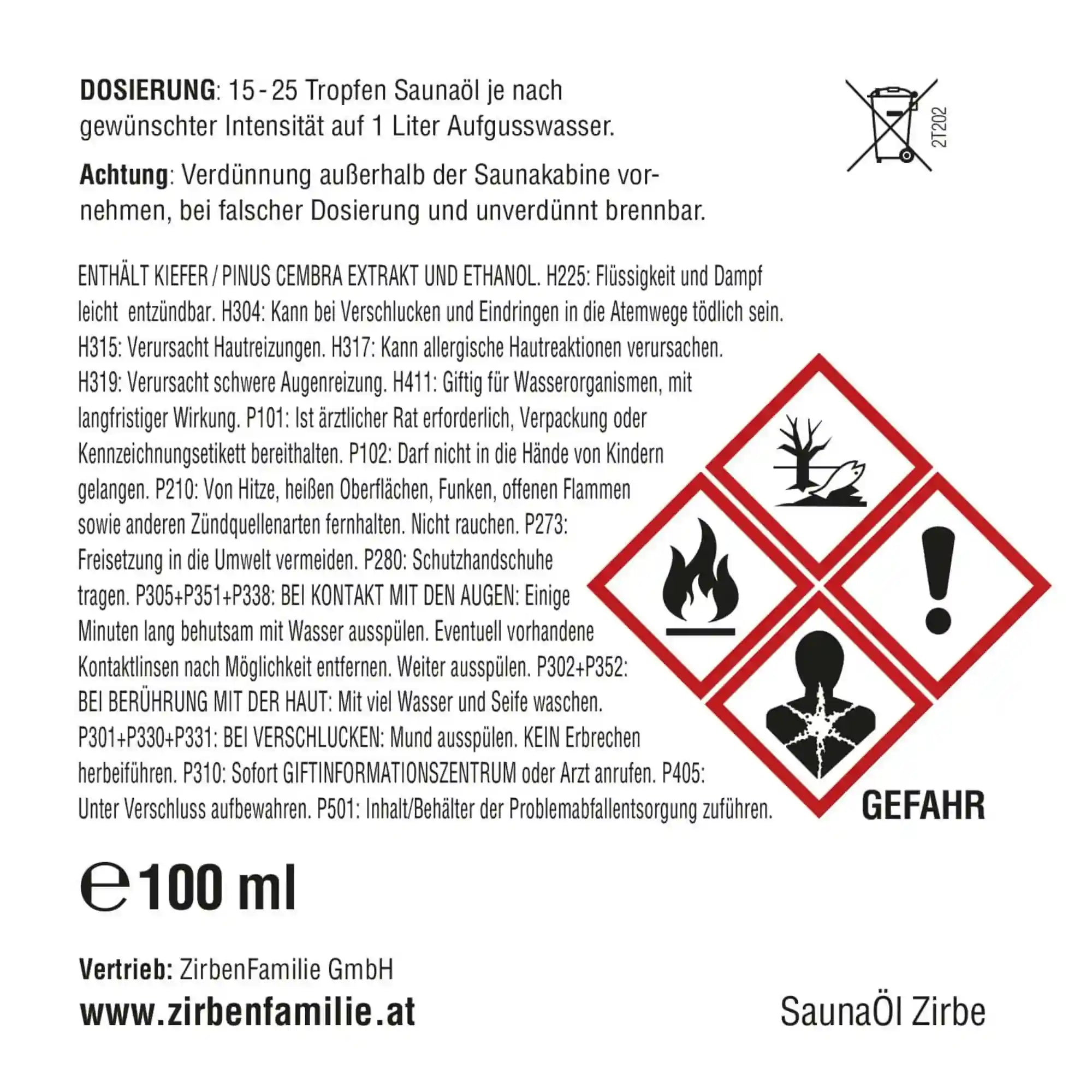 Saunaoel Zirbe Infografik mit Details zur Herstellung und Anwendung als naturbelassenes Duftoel von GeschenkeReich Kitzbuehel. Saunaoel Zirbe Infografik mit Details zur Herstellung und Anwendung als naturbelassenes Duftoel von GeschenkeReich Kitzbuehel.