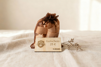 Gutschein Freiheit schenken Zirbenlocken 25€ pinus cembra Zirbe 
