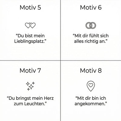 Motiv Schierfernherz Liebe Pärchen Lasergravur Motiv Vorschlag 5 - 6